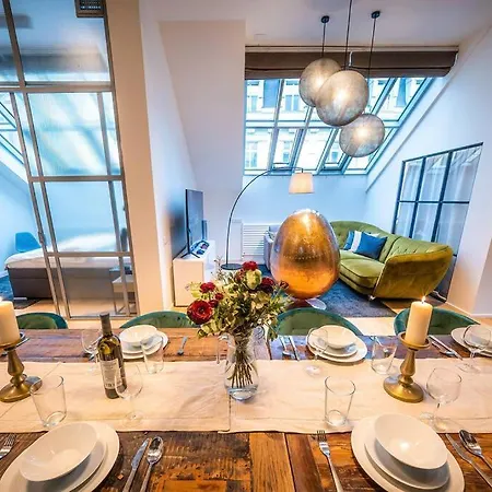5br+2bath Old Town Industrial Penthouse, A/c * Praga