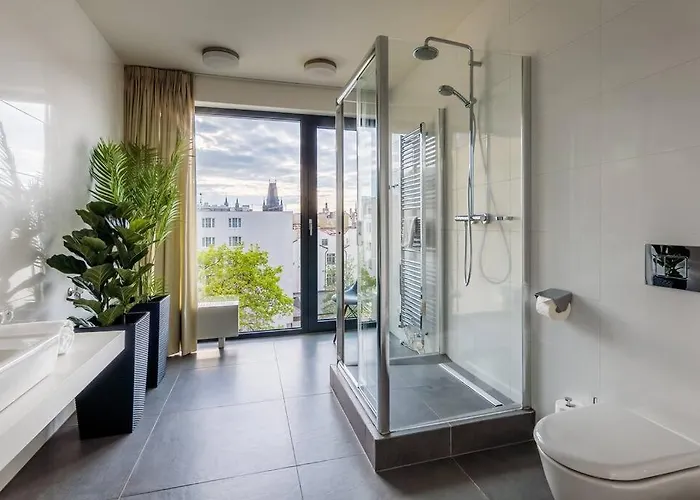5br+2bath Old Town Industrial Penthouse, A/c 프라하