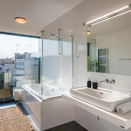 Lejlighed 5br+2bath Old Town Industrial Penthouse, A/c Prag