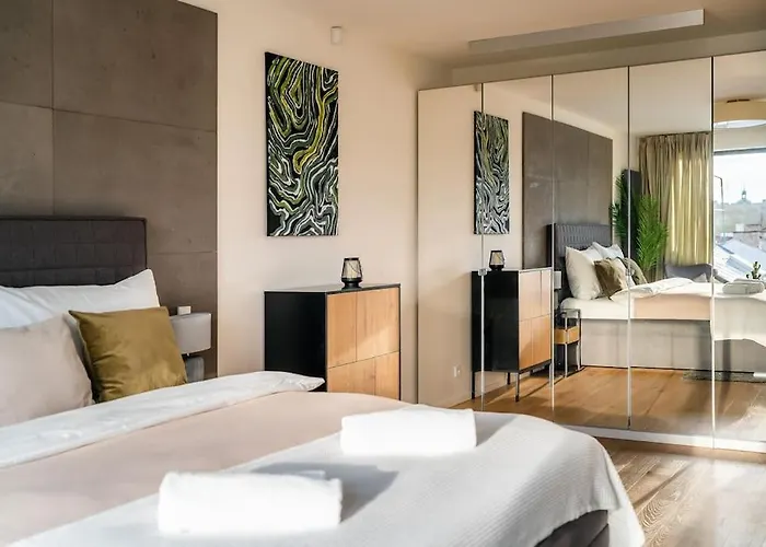 5br+2bath Old Town Industrial Penthouse, A/c 公寓 布拉格