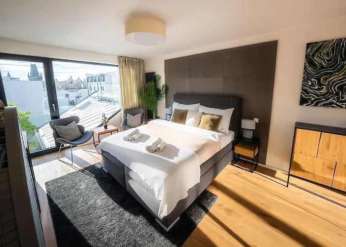Lägenhet 5br+2bath Old Town Industrial Penthouse, A/c