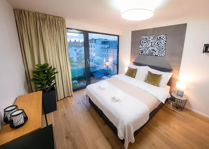 Lägenhet 5br+2bath Old Town Industrial Penthouse, A/c Prag