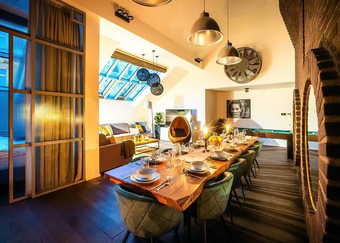 Lägenhet 5br+2bath Old Town Industrial Penthouse, A/c